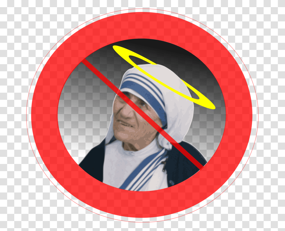 Nun Clipart Mother Teresa, Person, Face, Helmet Transparent Png