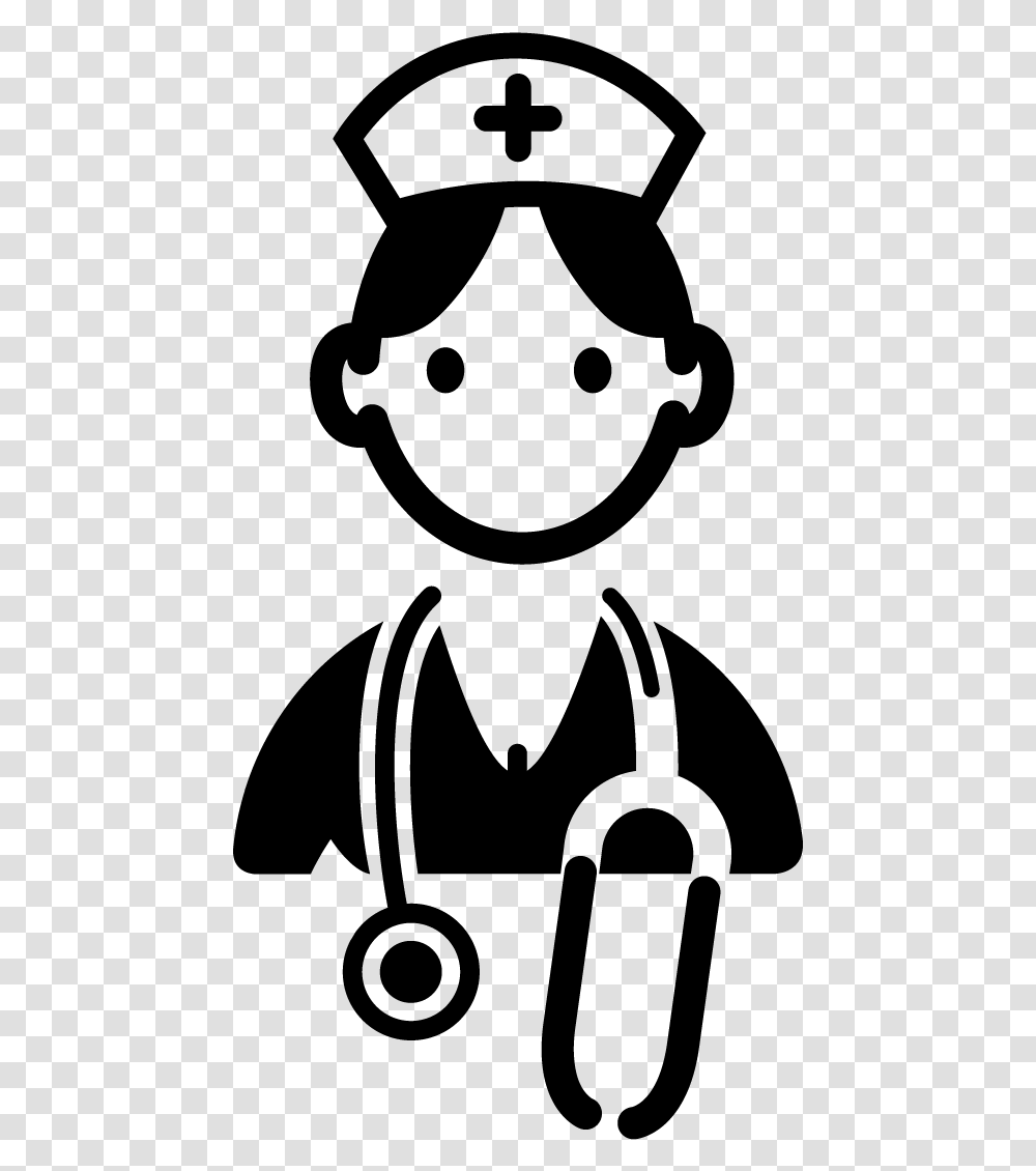 Nurse Clipart Black And White, Gray, World Of Warcraft Transparent Png