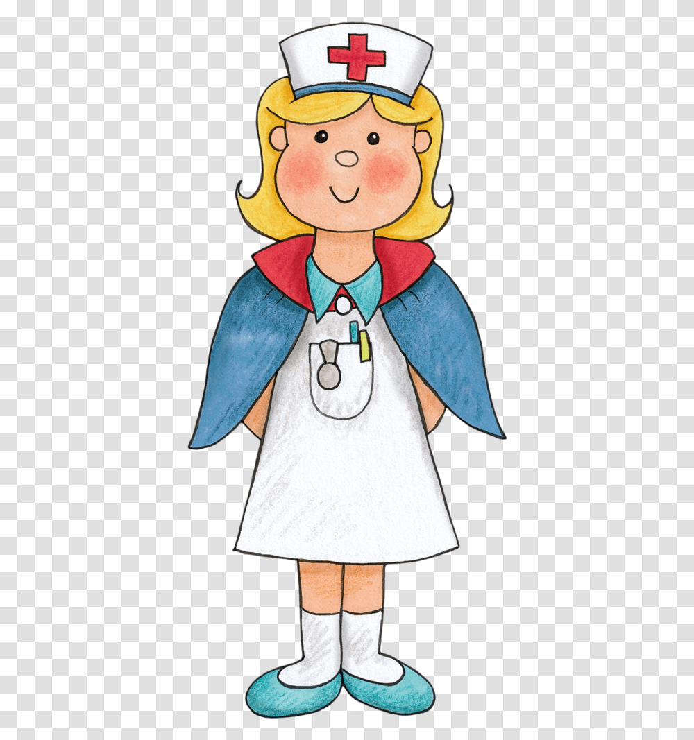 Nurse Clipart Community Helpers Clipart Nurse, Person, Human, Pattern Transparent Png
