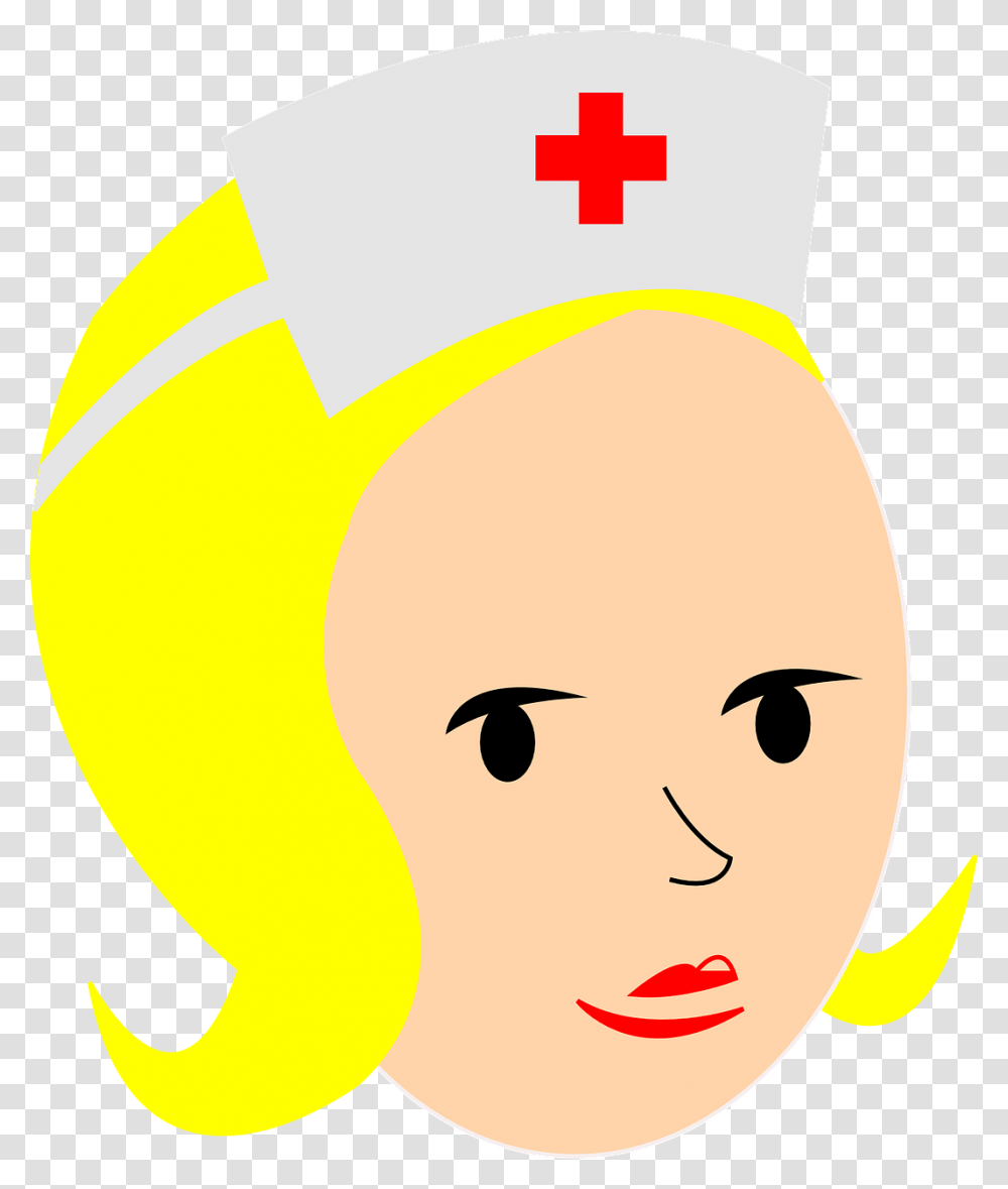 Nurse Clipart Nursing Clip Art Rostro De Enfermera En Caricatura, Face, Logo Transparent Png