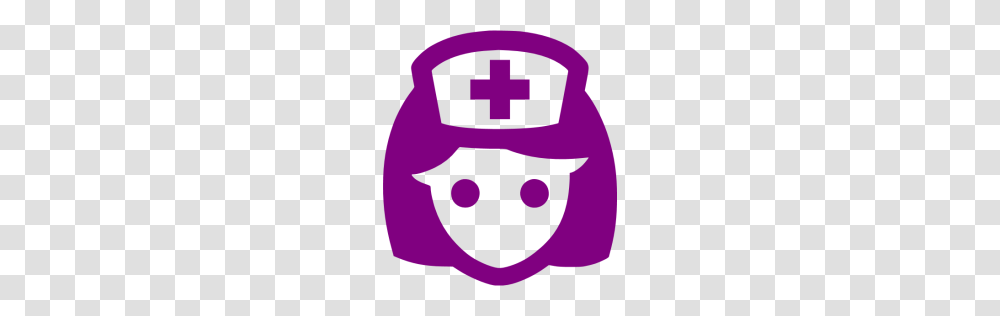 Nurse Clipart Purple, First Aid, Logo, Trademark Transparent Png