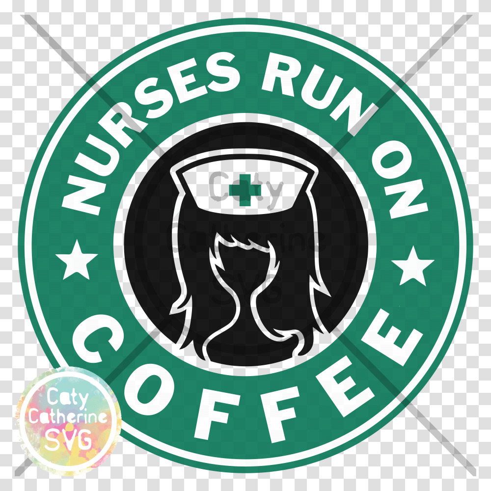 Nurse Coffee Svg, Label, Logo Transparent Png