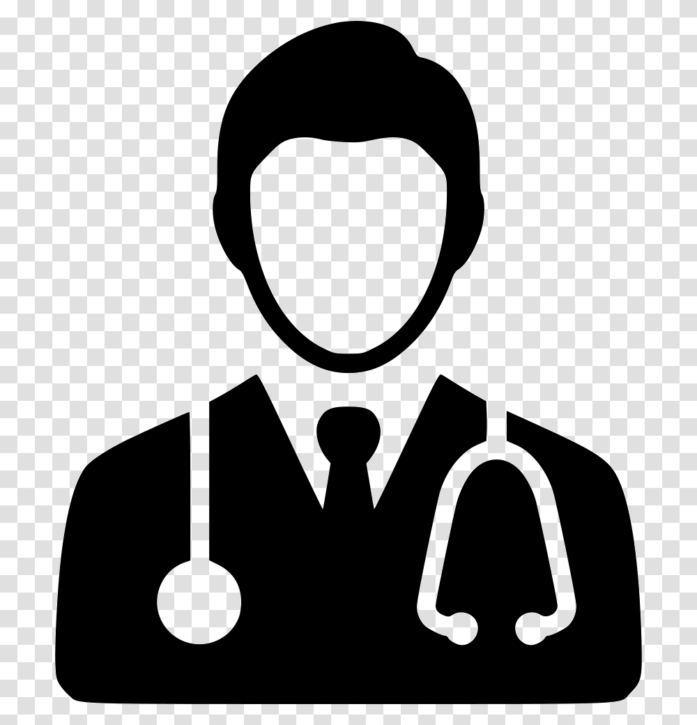 Nurse Doctor Icon, Stencil, Silhouette Transparent Png