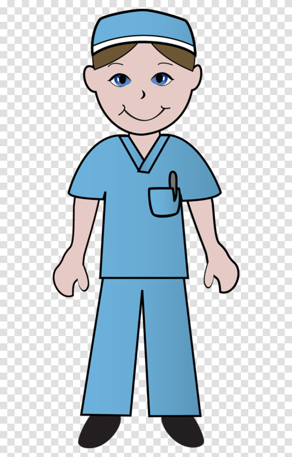 Nurse Graphics Clip Art Free Free Cute Cartoon Nurse Clip Art, Person, Human, Doctor Transparent Png