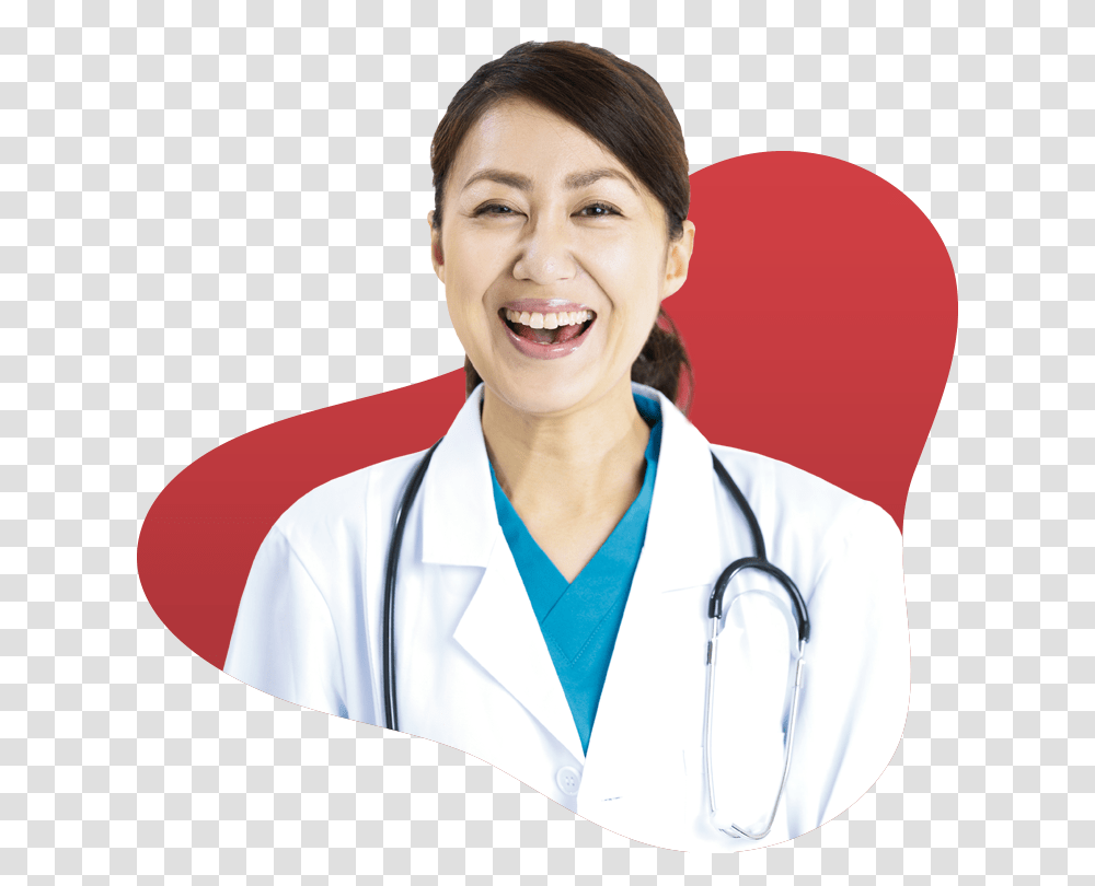 Nurse, Person, Human, Doctor, Coat Transparent Png