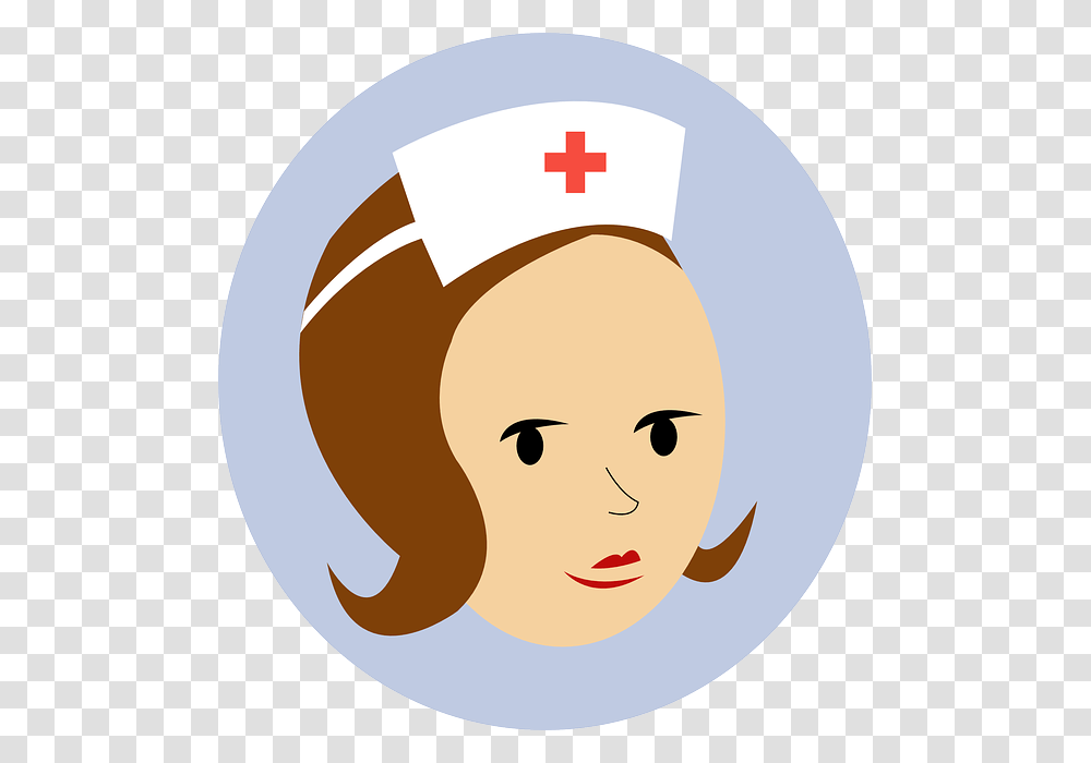 Nurse Svg Clip Arts Nurse Head Cartoon, Logo, Trademark, Snowman Transparent Png