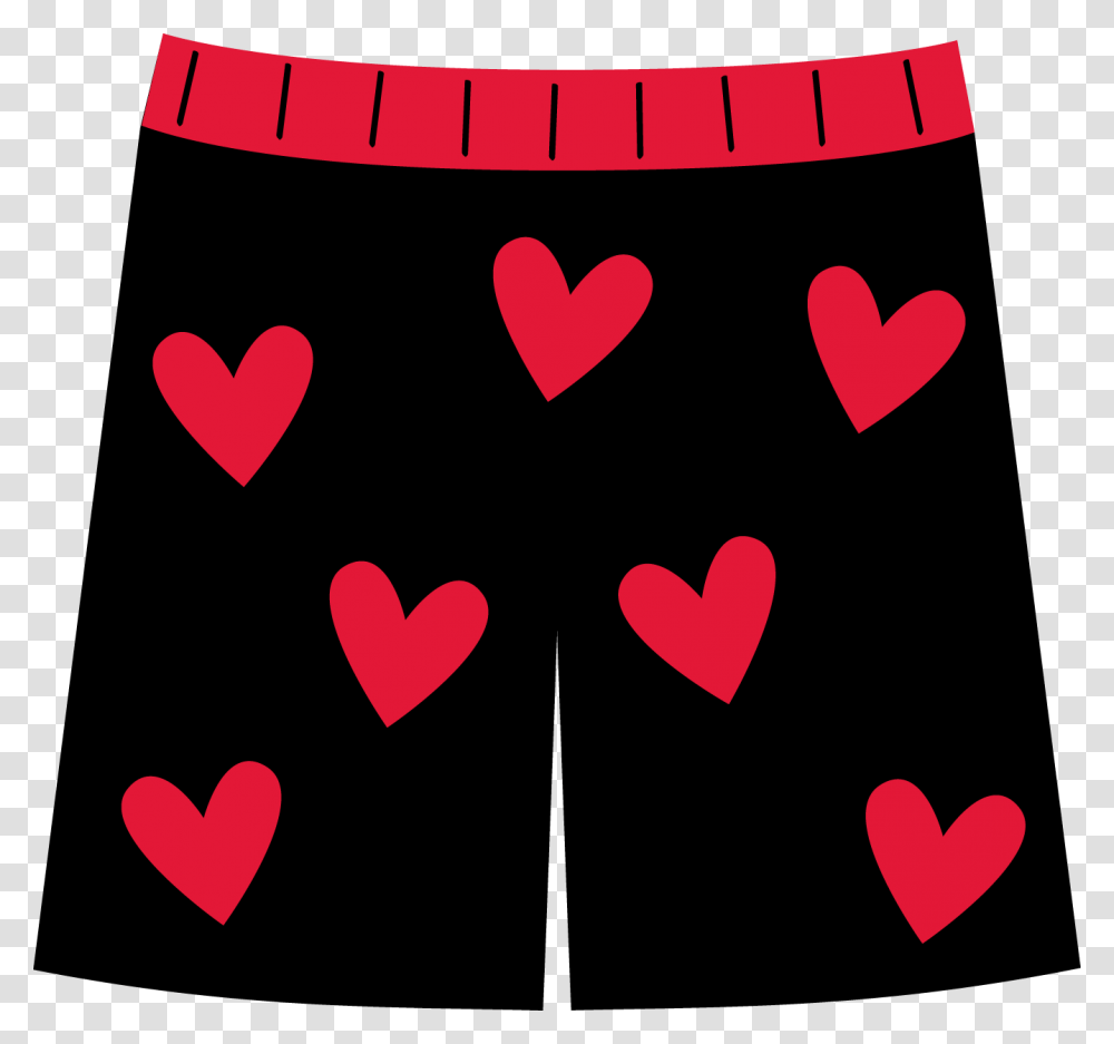 Nursery Rhymes Clipart Boxer Shorts Clip Art, Heart, Cushion, Pillow Transparent Png