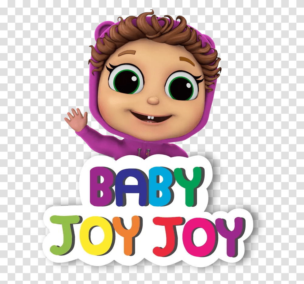 Nursery Rhymes Youtube Video Channel Baby Joy Joy, Person, Face, Text, Art Transparent Png