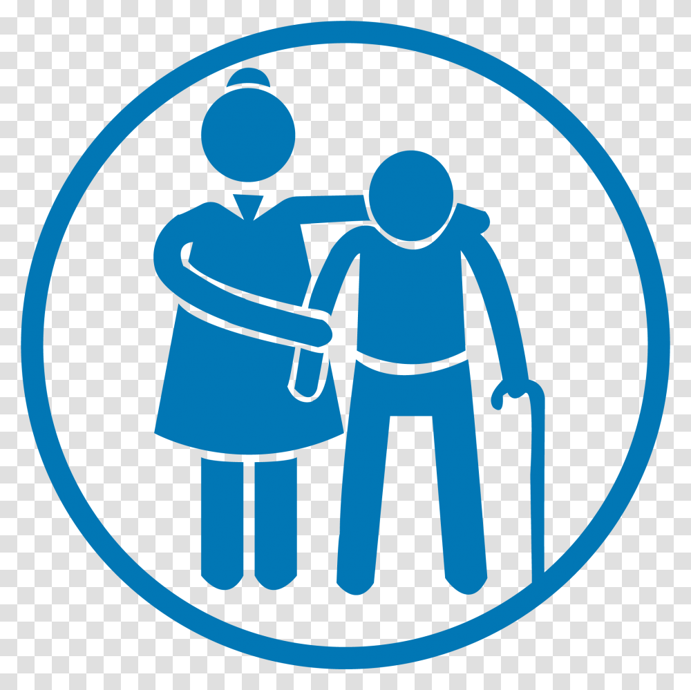 Nursing Care Home Maker's Mark, Hand, Holding Hands, Label Transparent Png