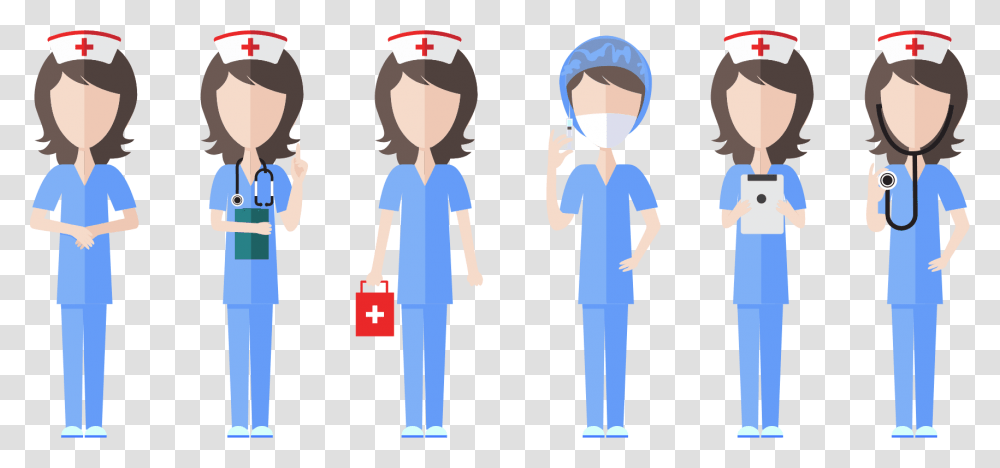 Nursing Clipart Nurse Uniform Clip Art Nursing, Standing, Costume, Female Transparent Png
