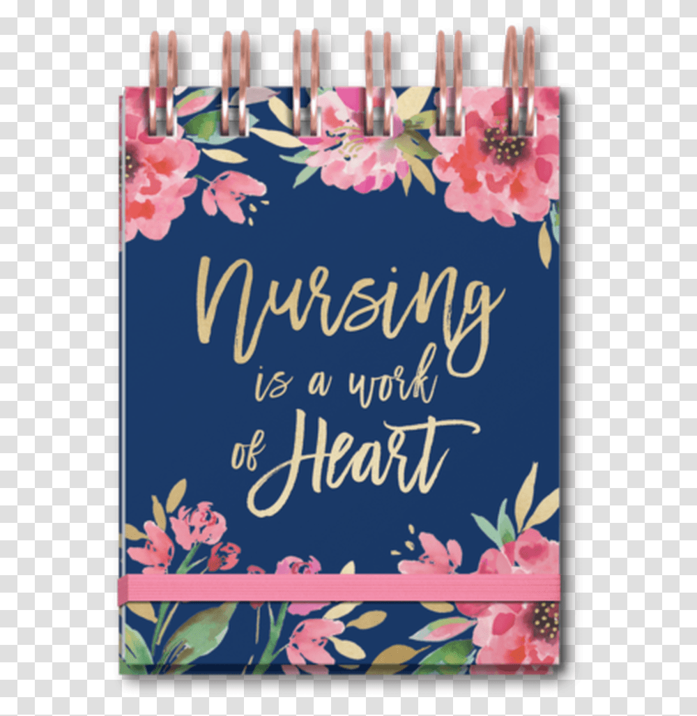 Nursing Heart Spiral Notebook Christmas Card, Birthday Cake, Mail, Envelope, Greeting Card Transparent Png