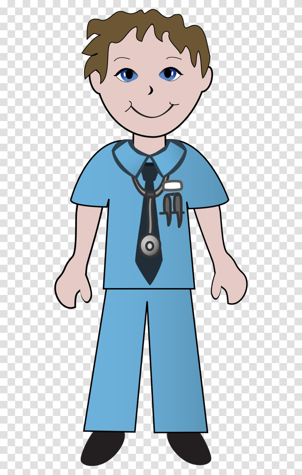 Nursing Nurse Clipart Free Clip Art Images Image 3 Nurse Boy And Girl Clipart, Person, Human, Doctor, Surgeon Transparent Png