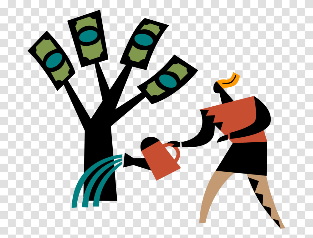 Nurture Business Money Tree For Profit Clipart Full Size Business Profit, Poster, Advertisement, Text, Symbol Transparent Png