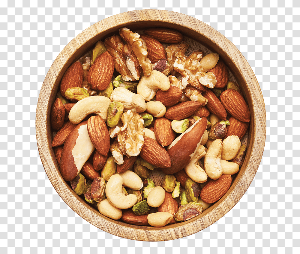 Nut Bowl, Plant, Vegetable, Food, Almond Transparent Png