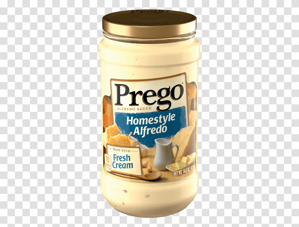 Nut Butter Prego Homestyle Alfredo Sauce, Milk, Beverage, Drink, Food Transparent Png