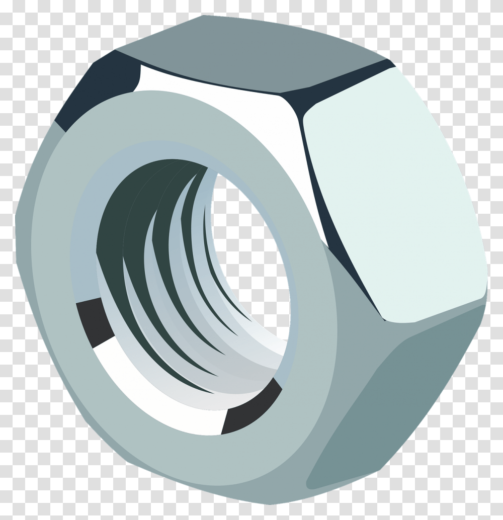 Nut Of Steel, Tool, Tape, Tire Transparent Png