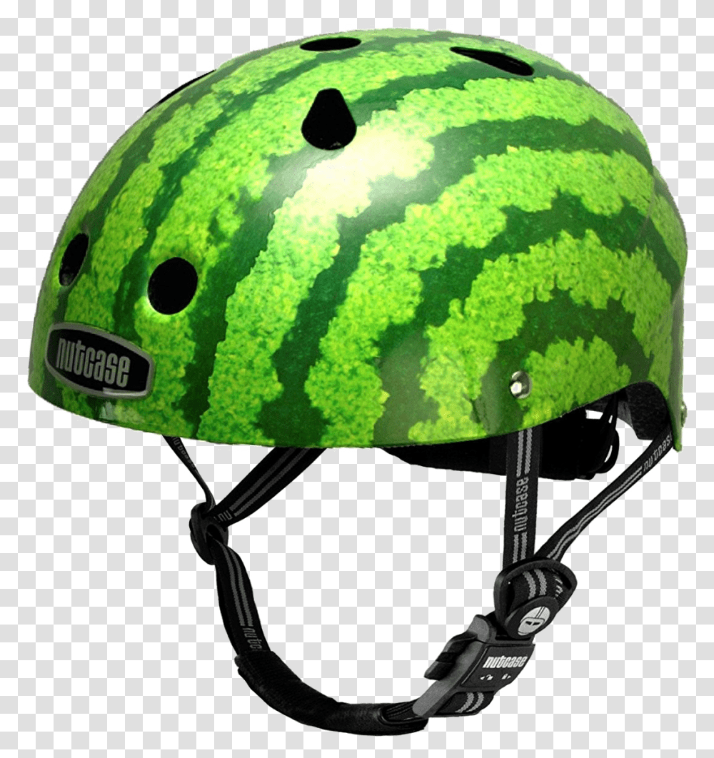 Nutcase Watermelon Bike Helmet Download Nutcase Watermelon Bike Helmet, Plant, Fruit, Food Transparent Png