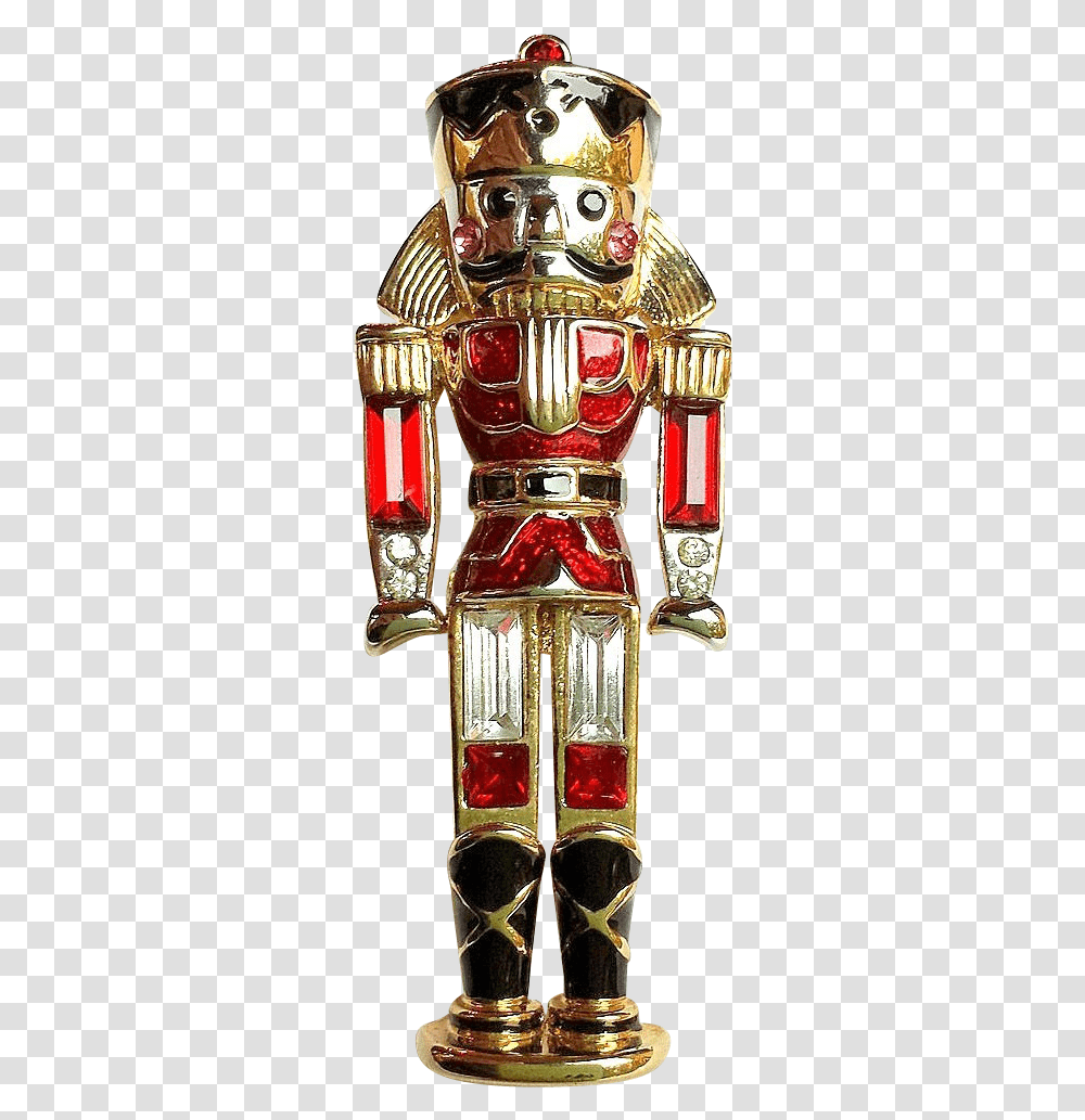 Nutcracker Clipart Doll Gold Toy Soldier Christmas, Accessories, Accessory, Jewelry, Logo Transparent Png