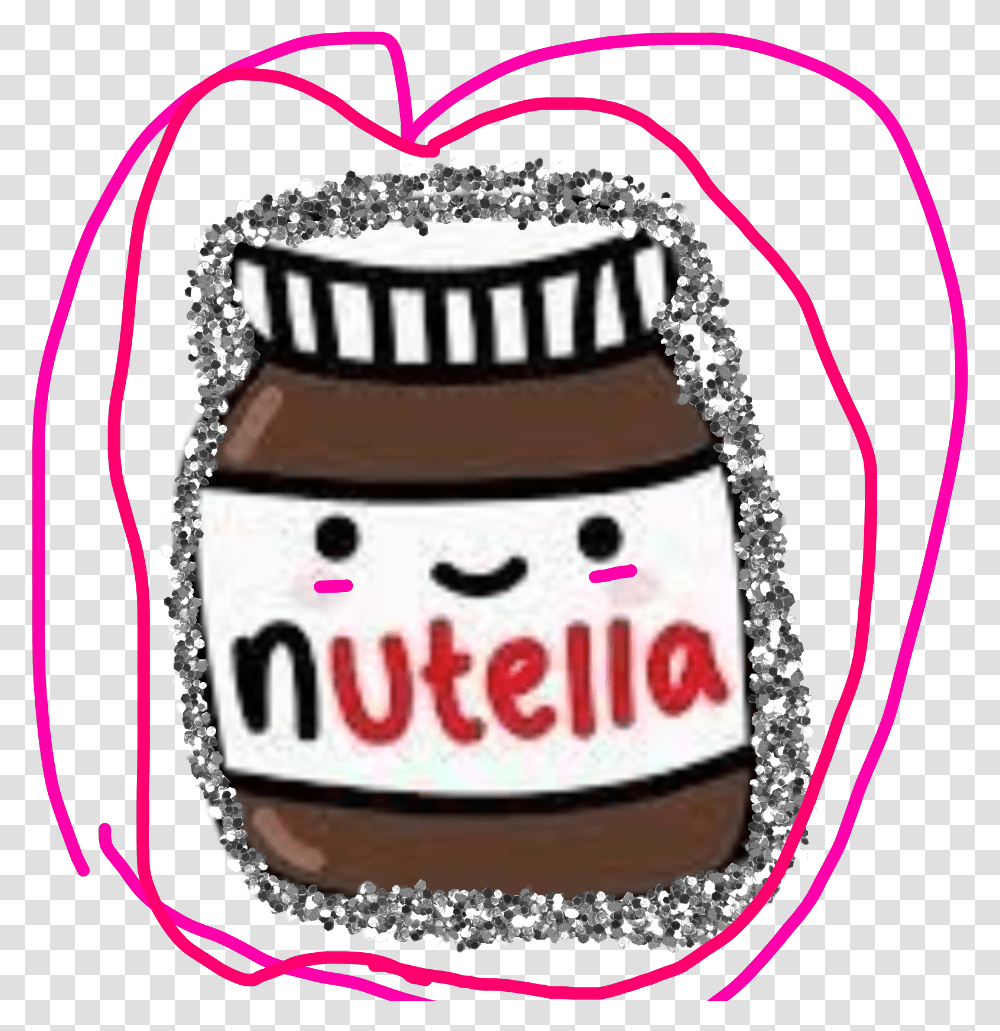 Nutella Cartoon Nutella, Birthday Cake, Dessert, Food, Wedding Cake Transparent Png