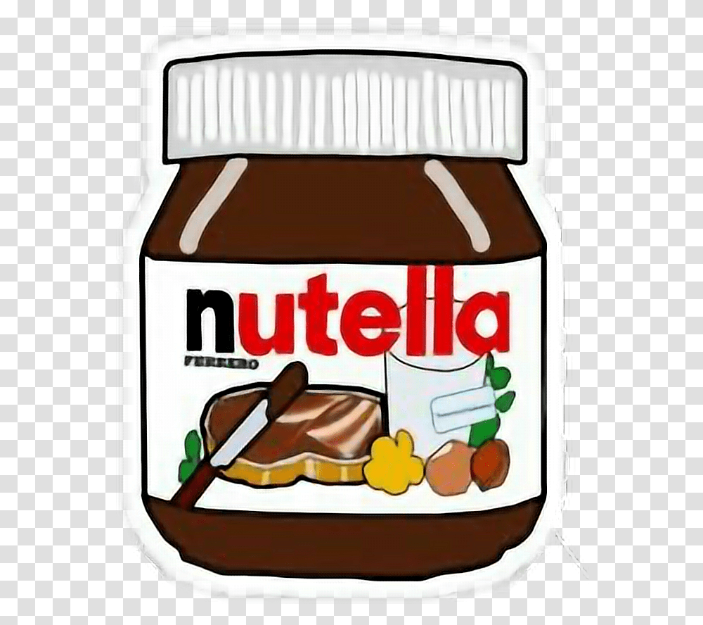 Nutella Clipart Nutella Sandwich, Food, Dessert, Hot Chocolate, Cup Transparent Png