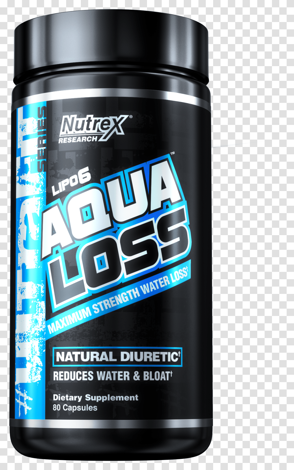 Nutrex Lipo Aqua Loss Nutrex, Tin, Can, Beer, Alcohol Transparent Png