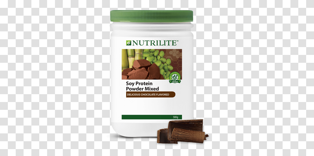 Nutrilite Soy Protein Drink Mix Kebaikan Nutrilite Soy Protein, Dessert, Food, Chocolate, Fudge Transparent Png