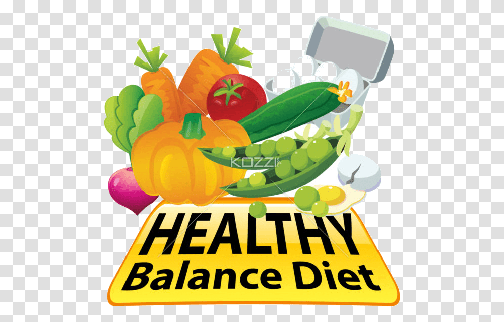 Nutrition Clipart Balanced Diet Diet Clipart, Plant, Vegetable, Food, Carrot Transparent Png