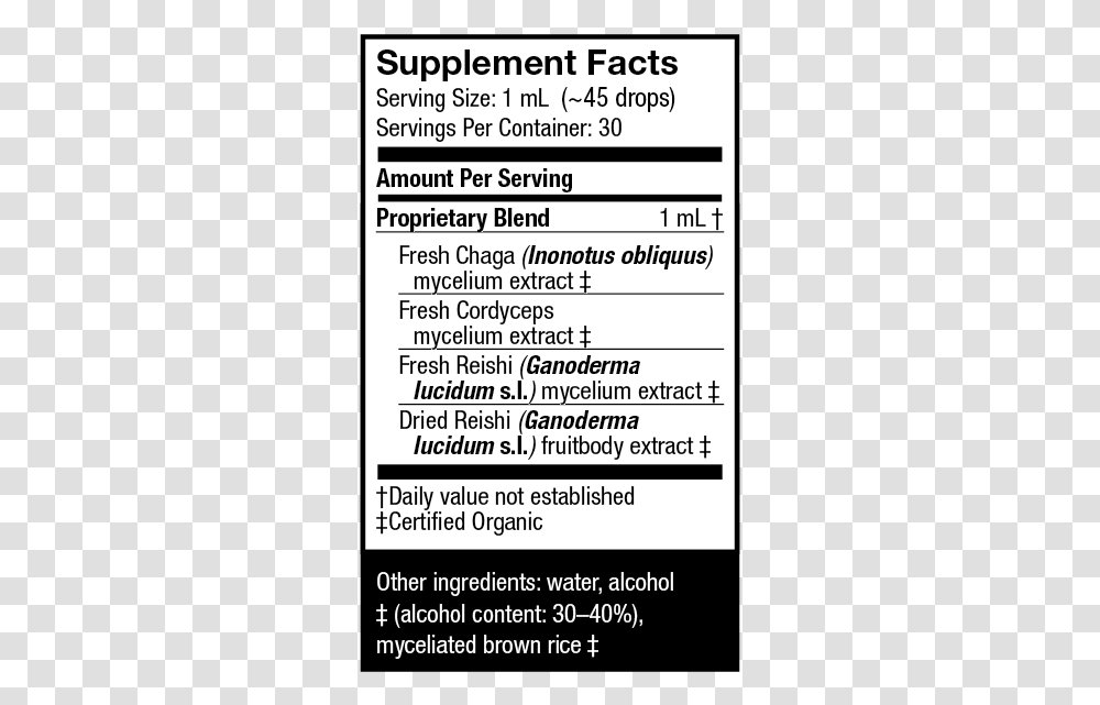 Nutrition Facts, Label, Page, Flyer Transparent Png
