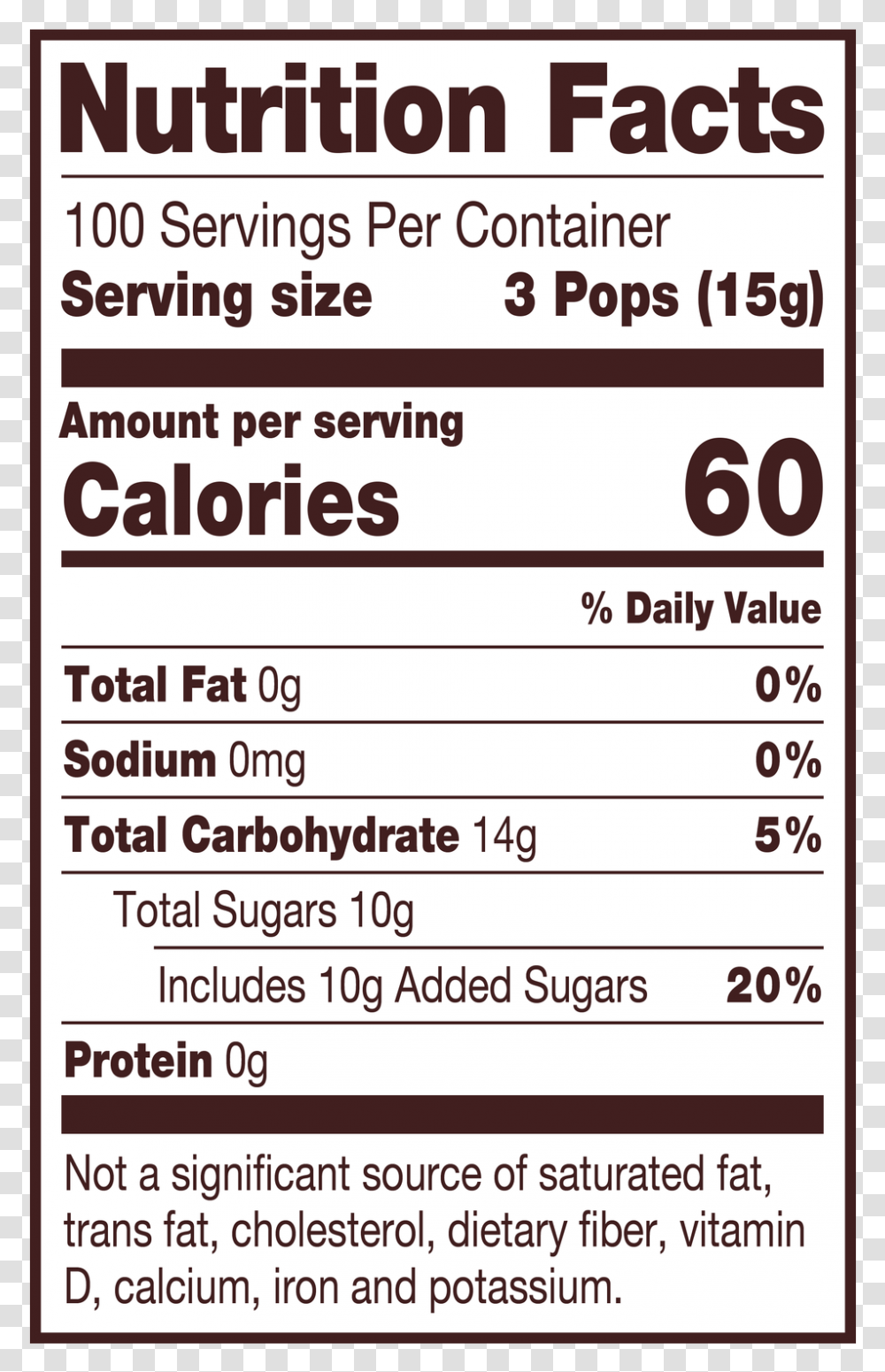 Nutrition Facts, Label, Word, Paper Transparent Png