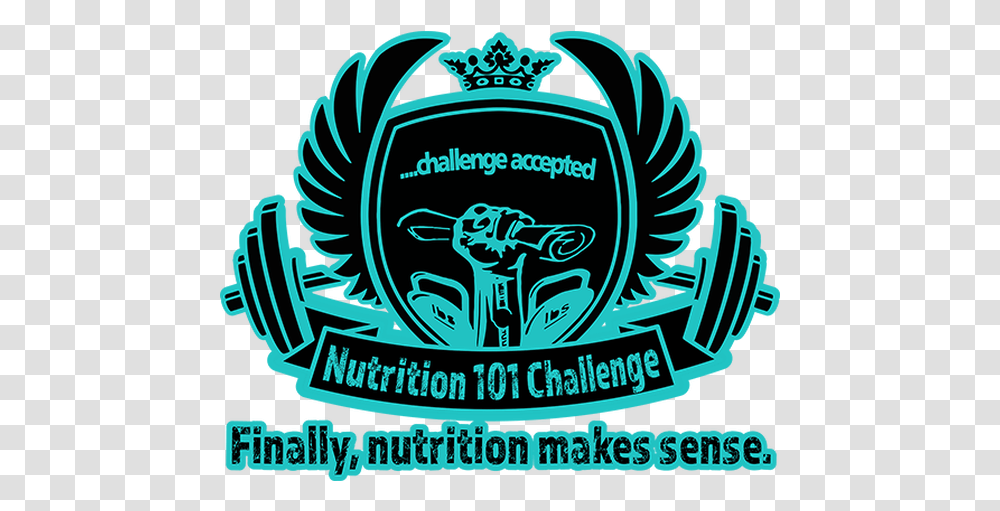 Nutrition Nutrition101challengecom United States Emblem, Logo, Symbol, Label, Text Transparent Png