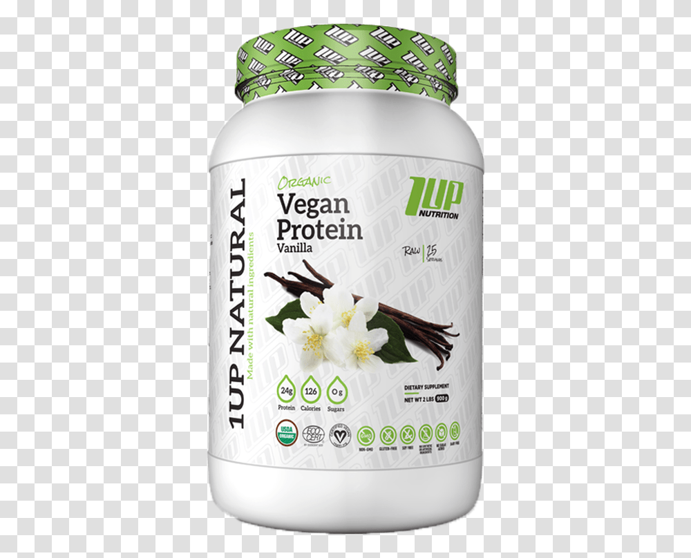 Nutrition Vegan Vanilla Protein Powder Protein, Plant, Alcohol, Beverage Transparent Png