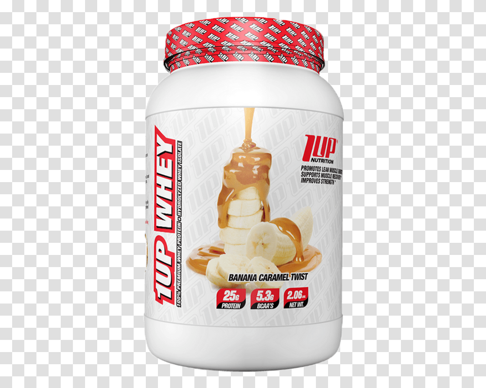 Nutrition Whey Protein 1up Whey Protein, Dessert, Food, Plant, Caramel Transparent Png