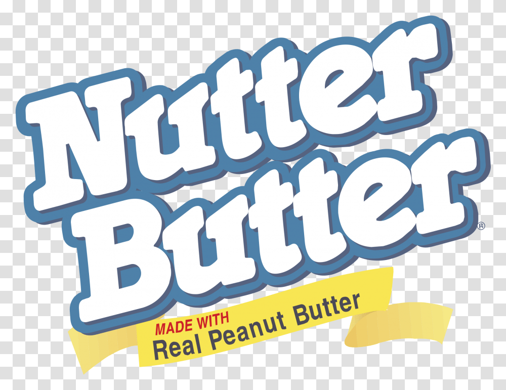 Nutter Butter Logo Illustration, Text, Label, Plant, Outdoors Transparent Png