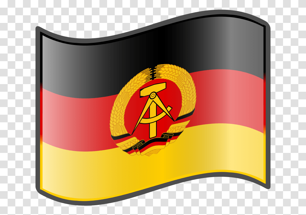 Nuvola East German Flag East Germany Flag, Label, Apparel Transparent Png