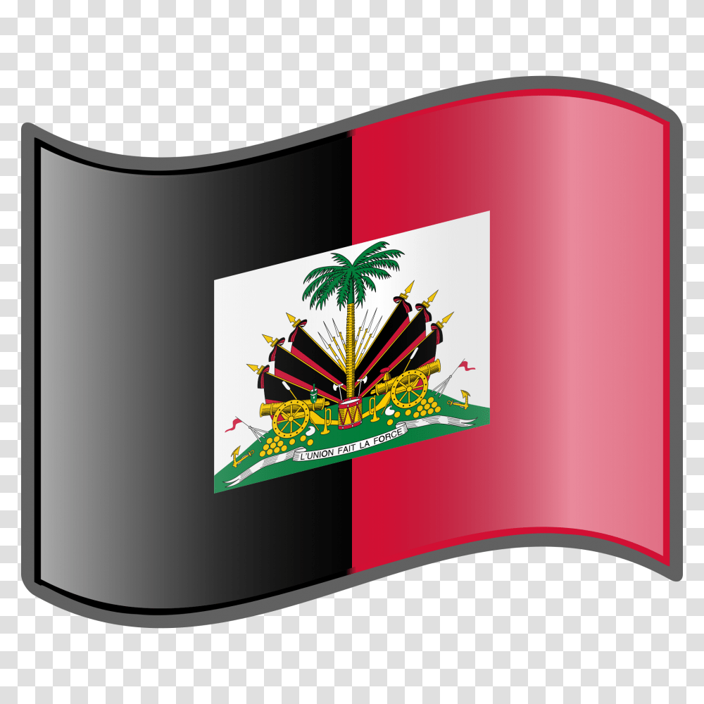 Nuvola Haitian Flag, Label, Apparel Transparent Png