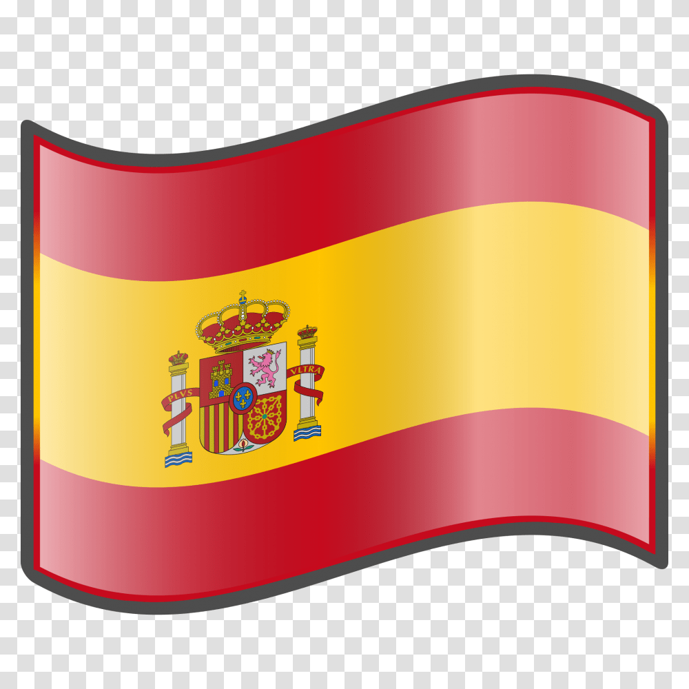 Nuvola Spain Flag Escudada, Label, Sticker Transparent Png