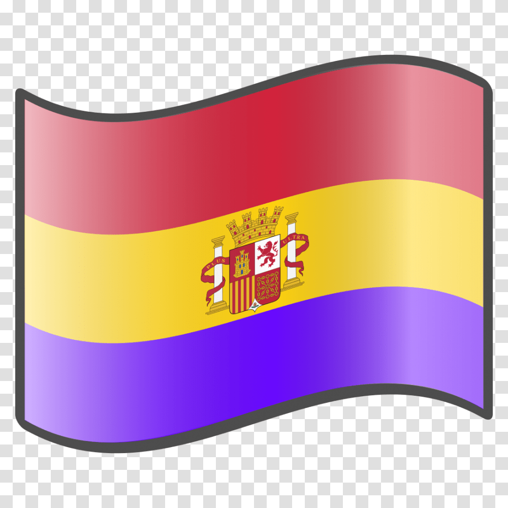 Nuvola Spain Second Republic Flag, Label, Sticker Transparent Png