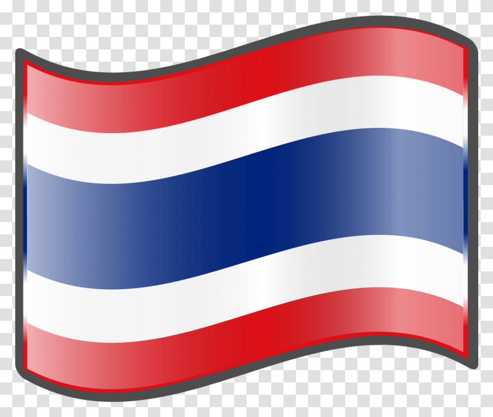 Nuvola Thai Flag Emoji Thailand Flag, Word, Tape Transparent Png