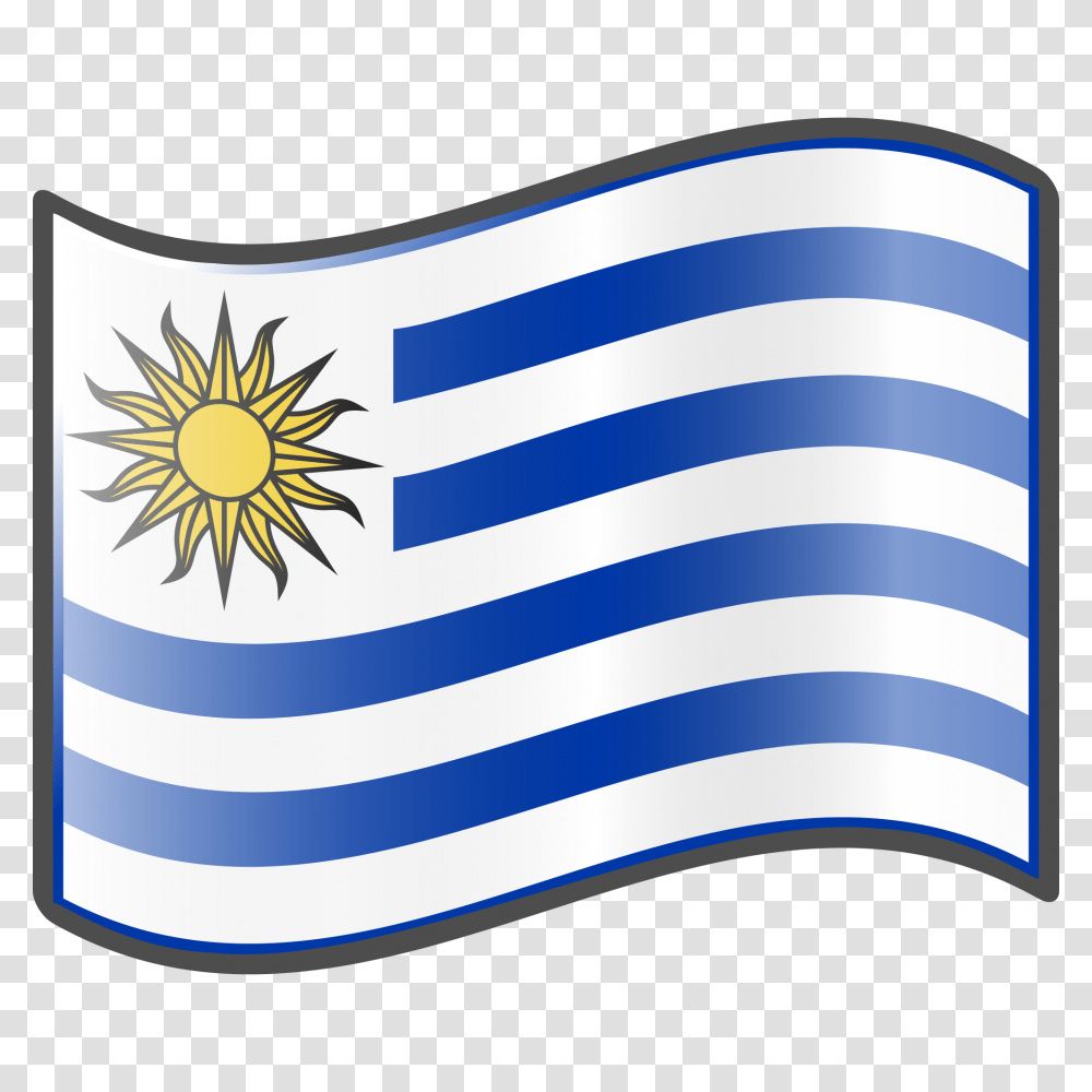 Nuvola Uruguayan Simplified Flag, American Flag, Word Transparent Png