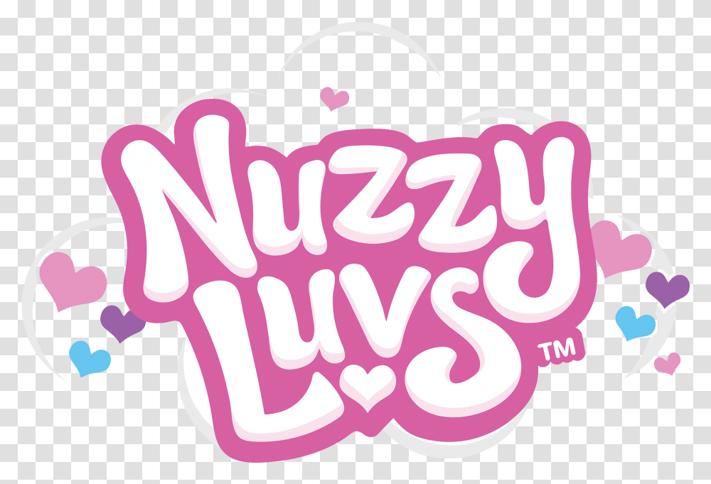 Nuzzy Luvs Bandai Dot, Label, Text, Word, Sticker Transparent Png