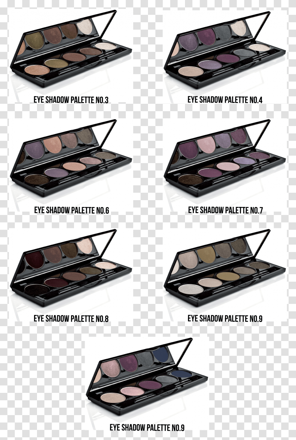 Nvey Eco Eyeshadow Palette Swatch, Furniture, Drawer, Tabletop, Cosmetics Transparent Png