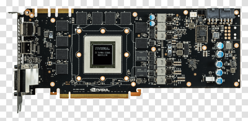 Nvidia Geforce 780 Pcb Front Sm Gtx 780 Ti Pcb, Electronic Chip, Hardware, Electronics, Computer Transparent Png