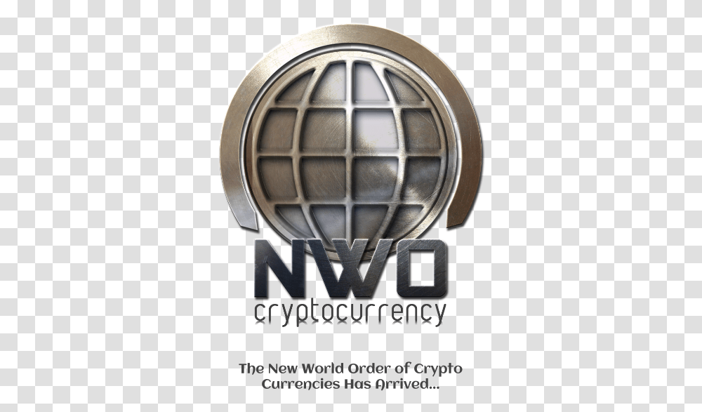 Nwo Ann New World Order Coin Eip C Cex Verified Poster, Sphere, Grenade, Bomb, Weapon Transparent Png