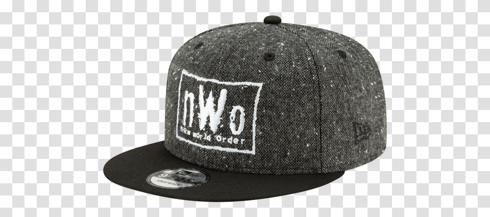 Nwo New World Order Wwe Wrestling Era 9fifty Adjustable Snapback Tweed Hat Cap Nwo, Clothing, Apparel, Baseball Cap, Beanie Transparent Png