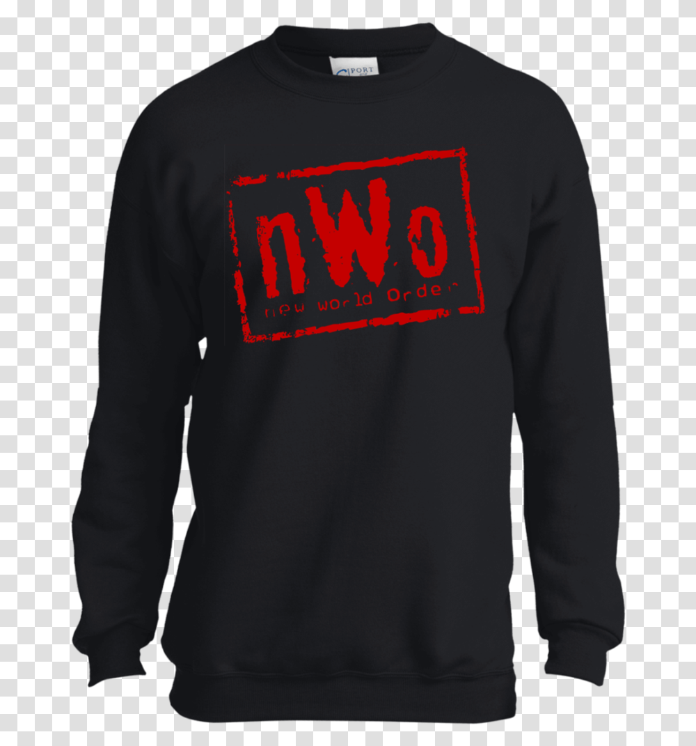 Nwo New World Order Wwe Wrestling Logo Graphic Youth Got Music Theory T Shirt, Sleeve, Apparel, Long Sleeve Transparent Png