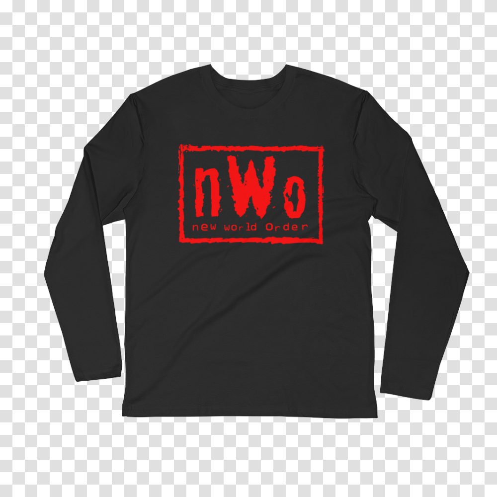 Nwo Wolfpac Classic Logo Long Sleeve T Shirt, Apparel, Sweatshirt, Sweater Transparent Png