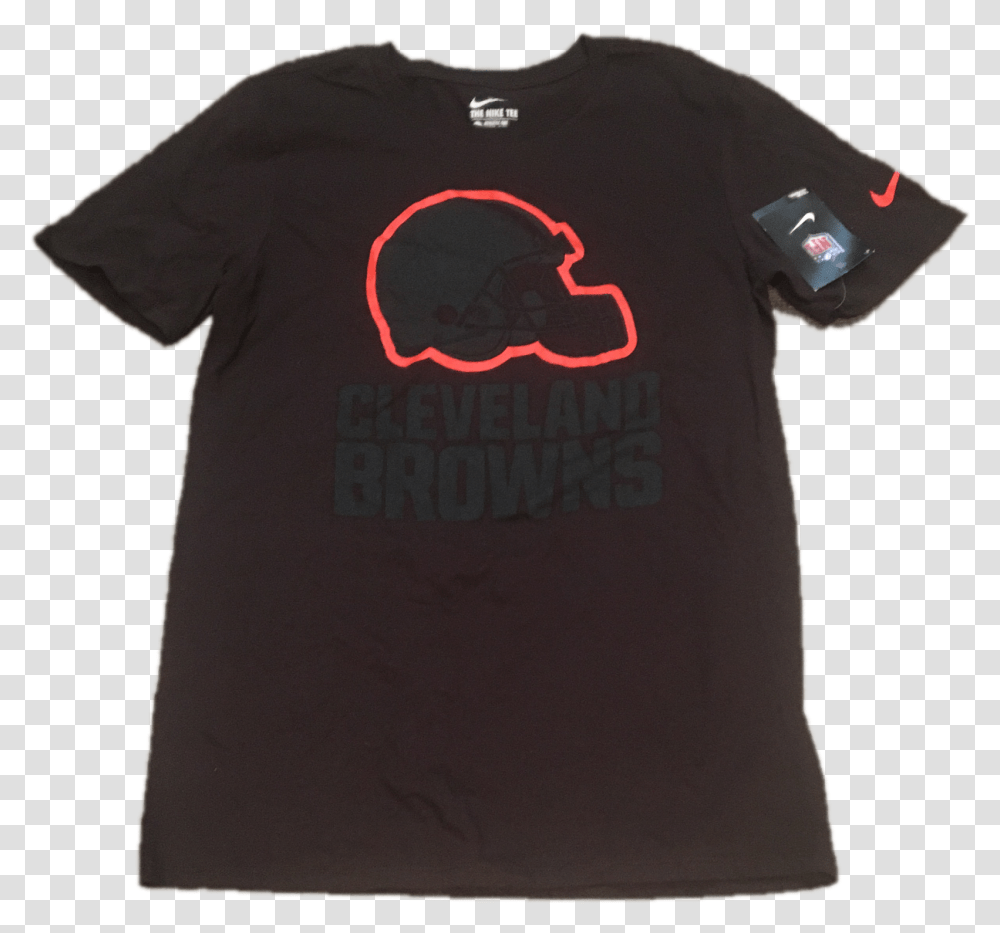 Nwt New Cleveland Browns Nike Men's Travel Color Rush Shirt Small Active Shirt, Clothing, Apparel, T-Shirt Transparent Png