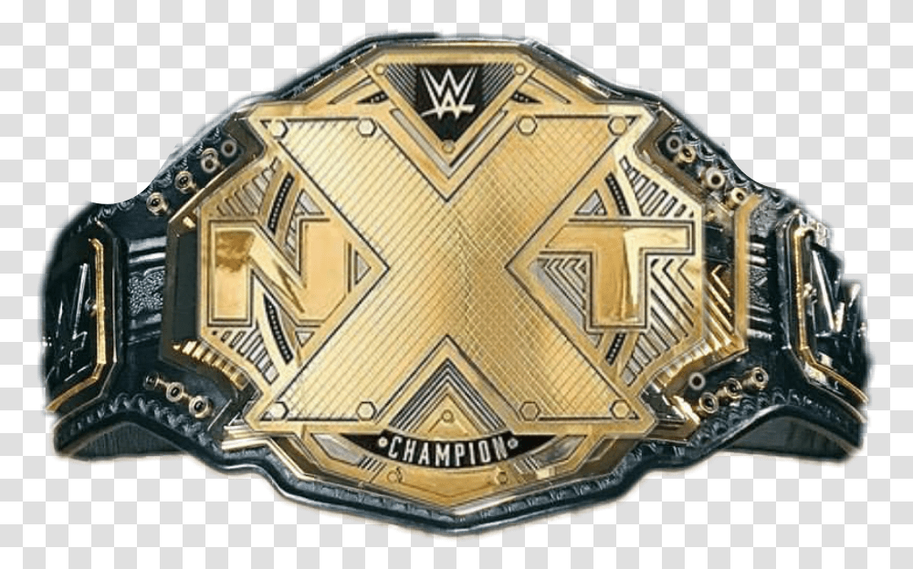 Nxt Championship Nxt Championship Belt 2017, Buckle, Logo, Trademark Transparent Png