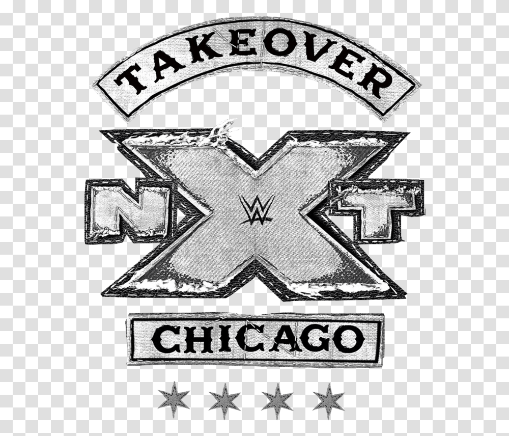 Nxt Chicago Wwe Nxt Takeover Chicago 2018, Logo, Trademark, Badge Transparent Png