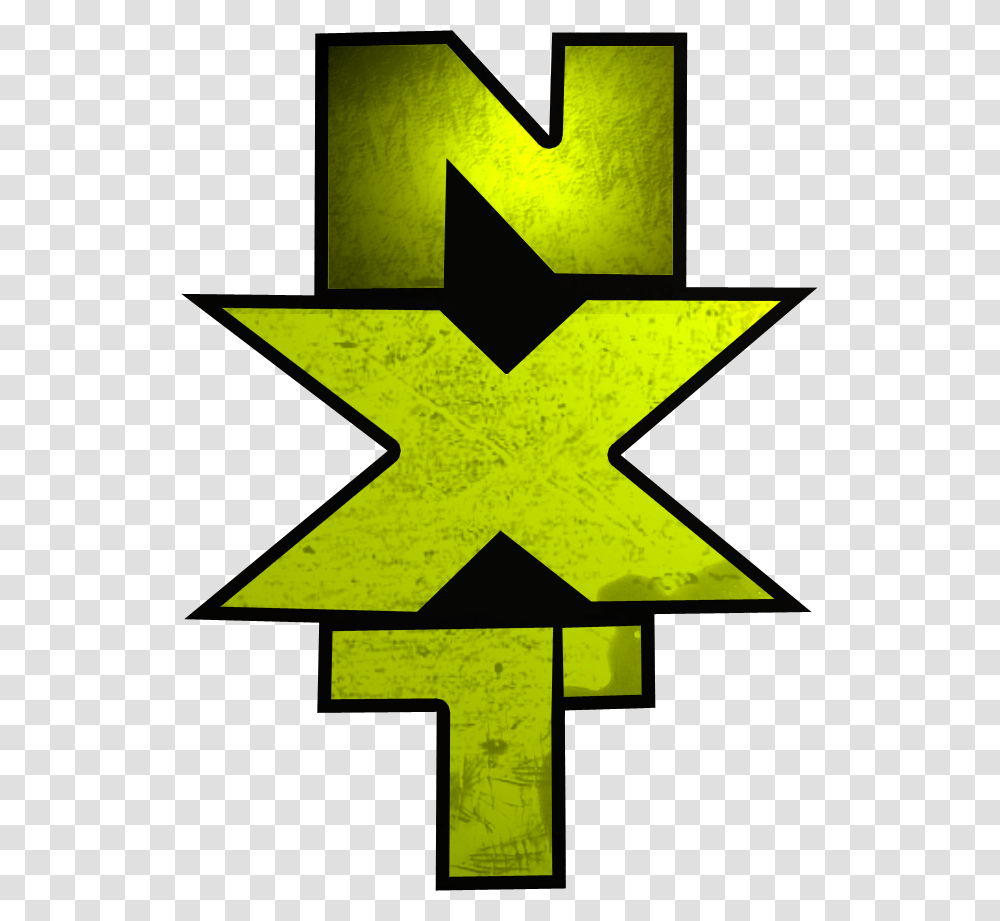 Nxt Results Harts Or Hart Breaker Wwe Nxt Logo, Star Symbol, Cross Transparent Png